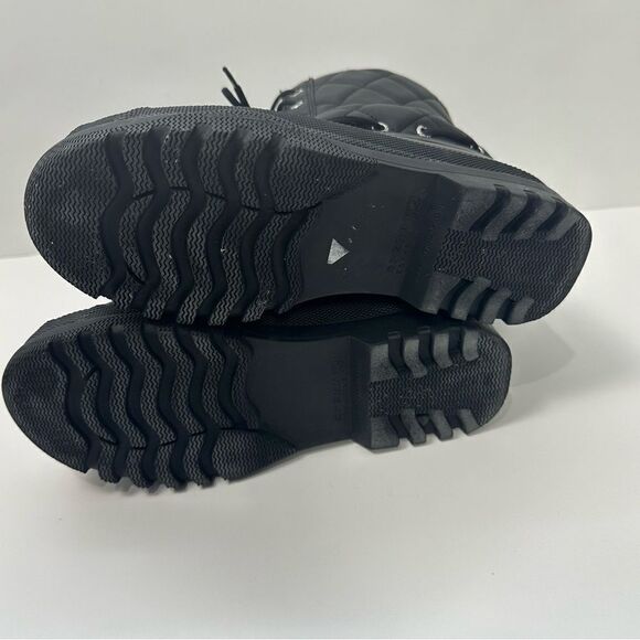 Sperry Top-Sider Quilted Waterproof Gosling Duck Boot, Black Sz 7 - Picture 11 of 13